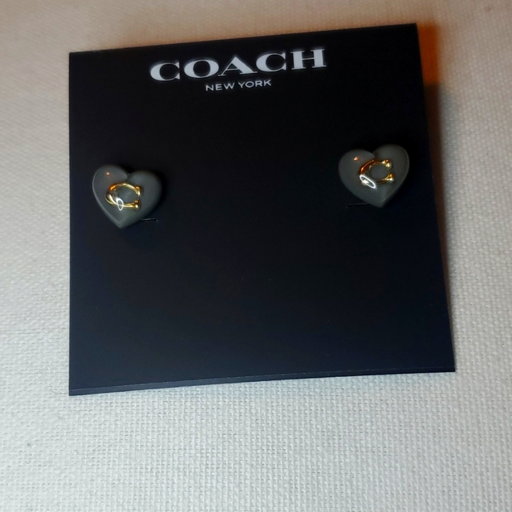Coach earrings